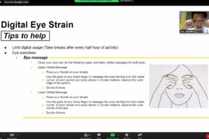 Common Work-Related Pain & Stress, and Acupoints Exercises to relieve it